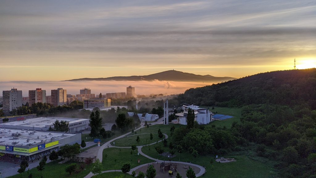 Klokočina ráno o piatej... Krása!