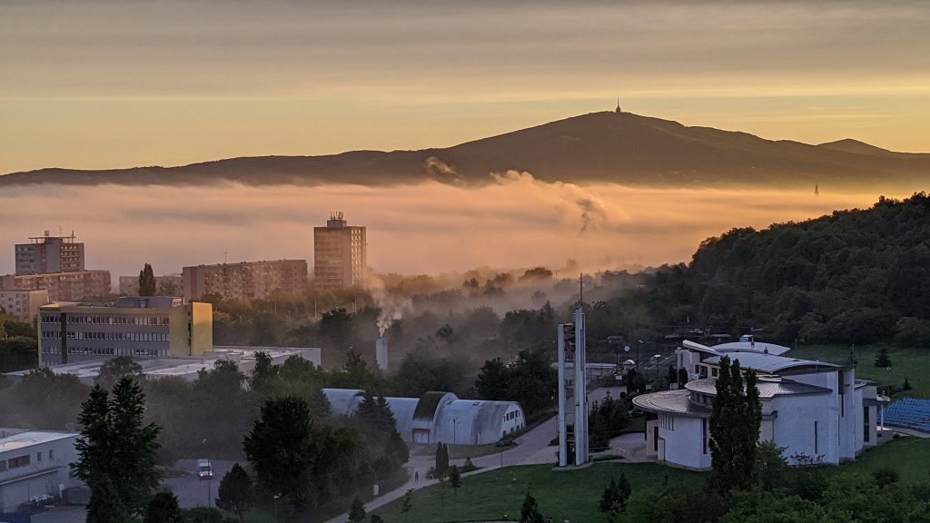 Klokočina ráno o piatej... Krása!