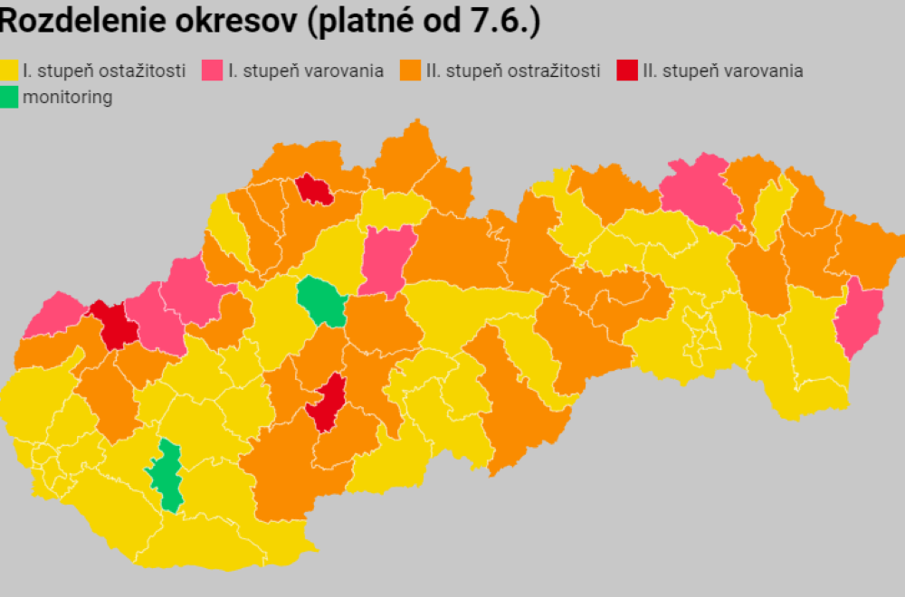 Skvelá správa: Šaľa bude od pondelka v COVID automate zeleným okresom!