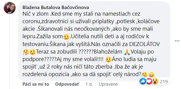 Chmelár odkazuje Slovákom: Bez solidarity a vzájomnej podpory nedosiahneme nič!