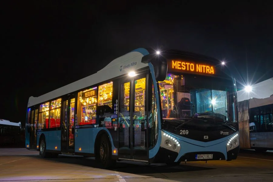 V Nitre bude jazdiť VIANOČNÝ autobus