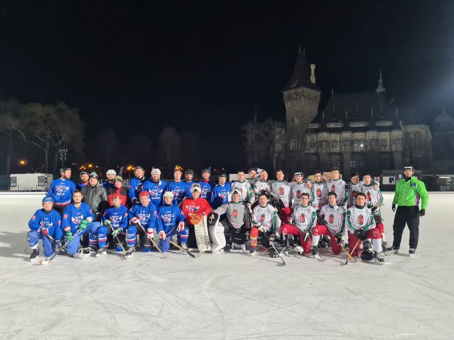 Slovenská reprezentácia v BANDY hokeji absolvovala úspešný turnaj v Budapešti