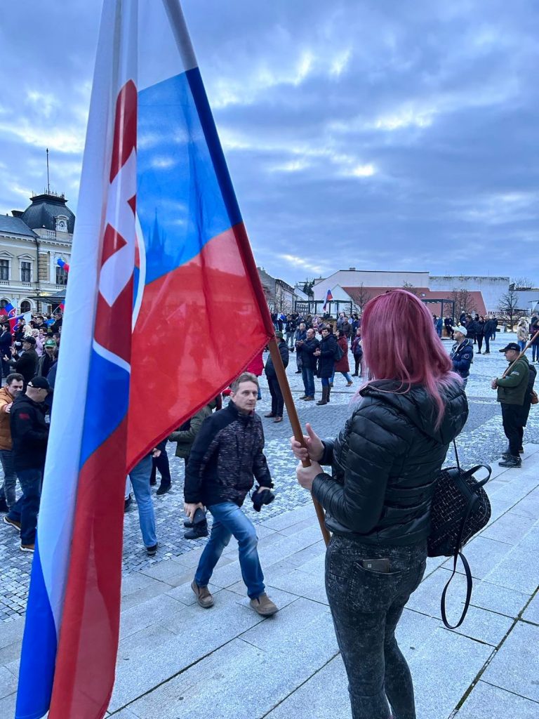 NITRA: Pochod za mier (foto)