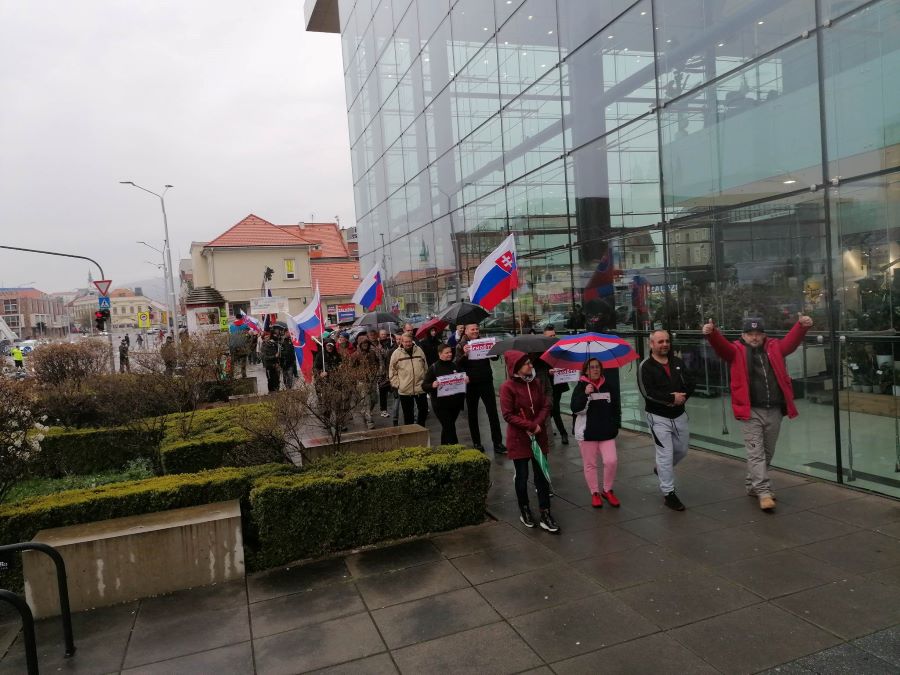 NITRA: Pochod za mier (foto)