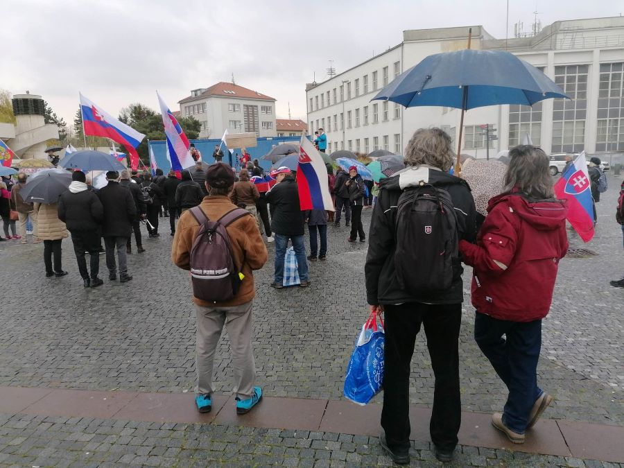 NITRA: Pochod za mier (foto)