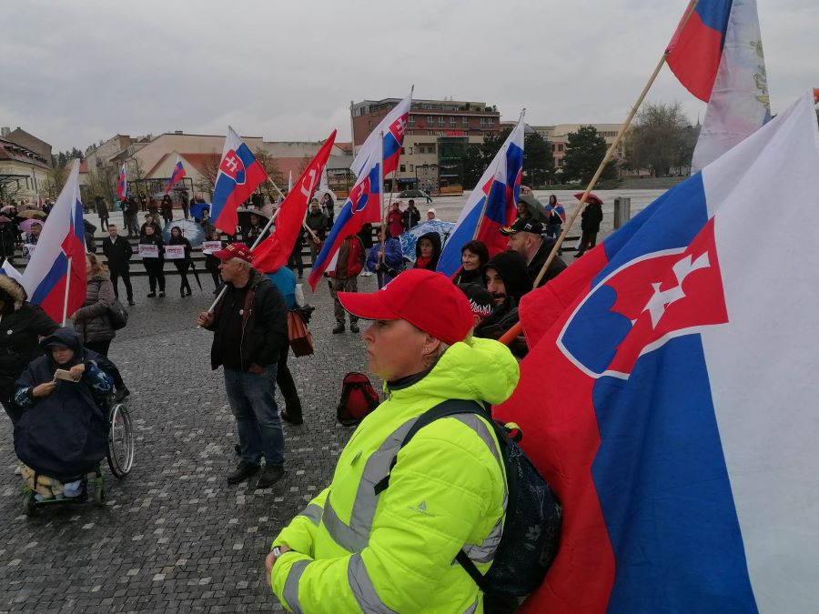 NITRA: Pochod za mier (foto)