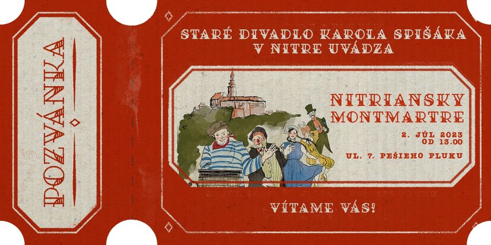 Staré divadlo K. Spišáka v Nitre pripravuje Nitriansky Montmartre